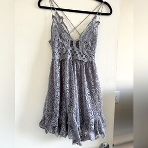 REVOLVE lilac gray dress!